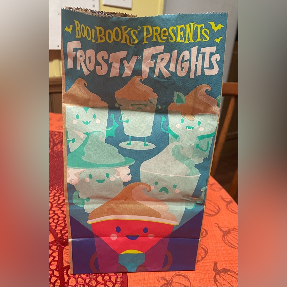 Rare Wendy’s 2024 Frosty Freights Halloween Food Bag Limited Edition